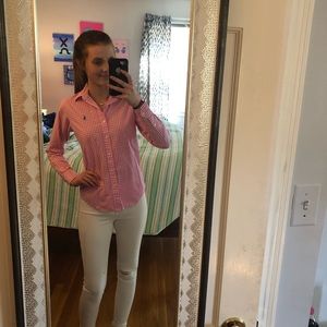 size 4 Ralph Lauren button down